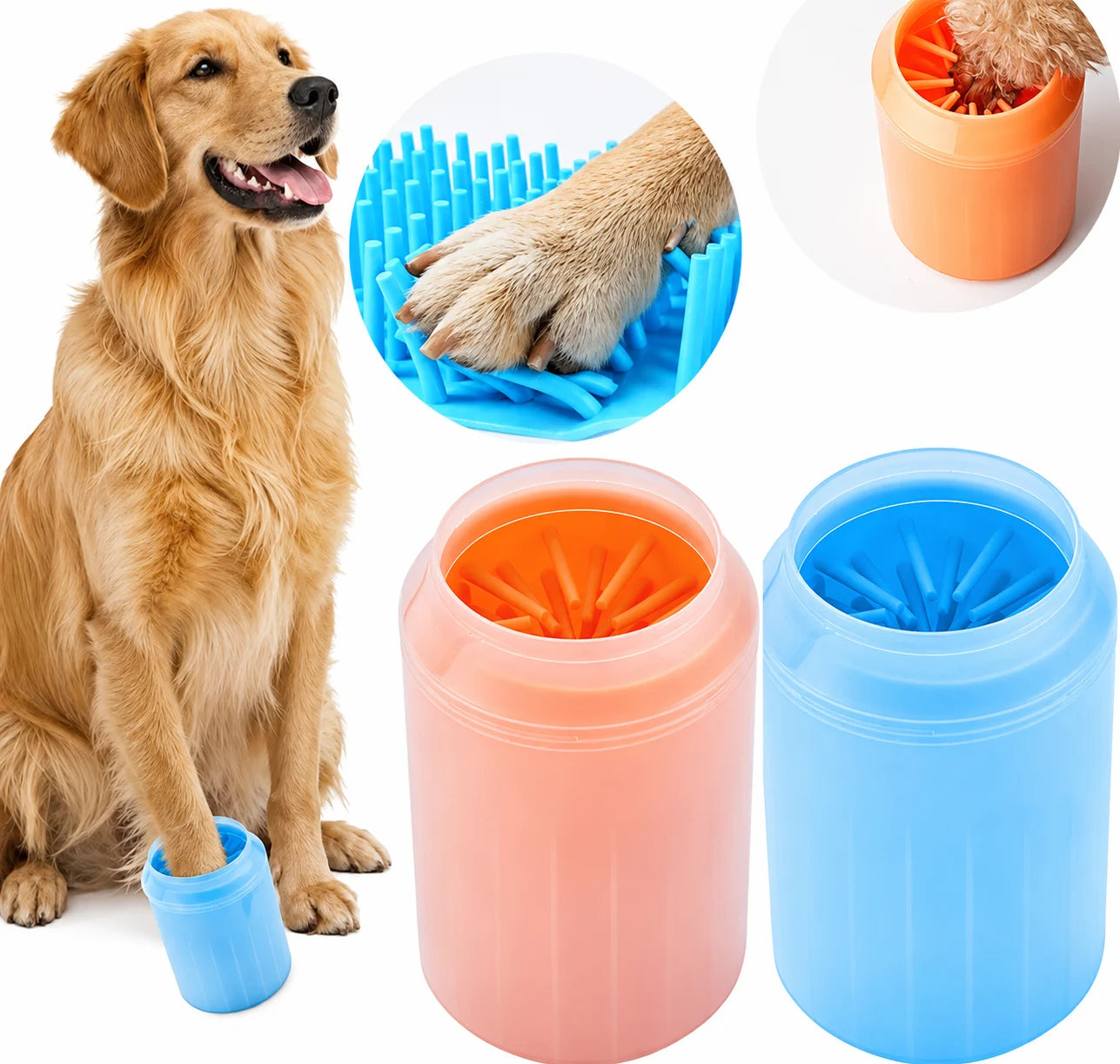 Patas limpias en segundos, sin ensuciar tu casa con PawClean™